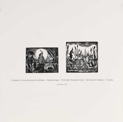 Кропивницкая Валентина Евгеньевна. Альбом из двух линогравюр «Звери»